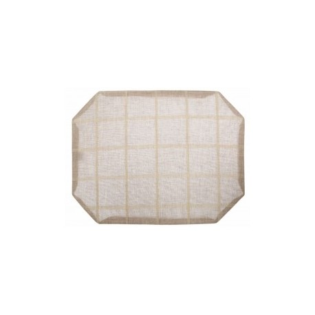 Mantel individual Bowtique beige