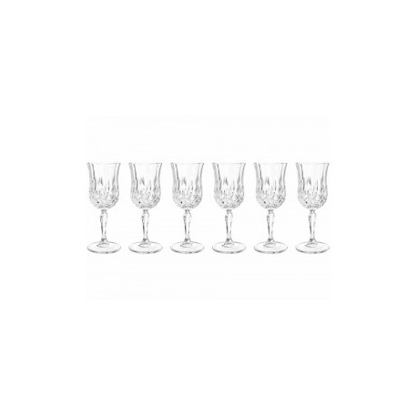 RCR Juego de 6 Copas para Vino Tinto Opera