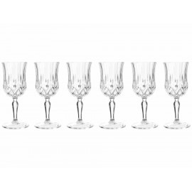 RCR Juego de 6 Copas para Vino Blanco Opera
