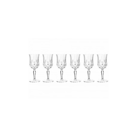 RCR Juego de 6 Copas para Vino Blanco Opera