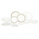 Vajilla Corelle 74 piezas blanca