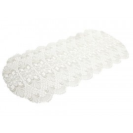 Ulrike Camino de Mesa Bordado Blanco