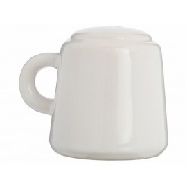 Salero redondo Haus blanco