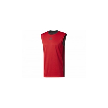 Playera Tank Adidas Baller Reversible para...