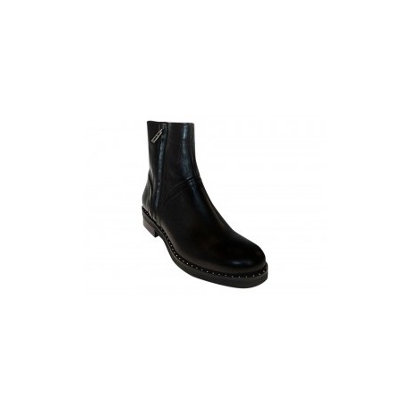Botín liso Rose Noir negro
