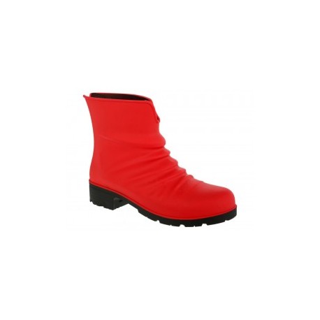 Botín impermeable G&G rojo