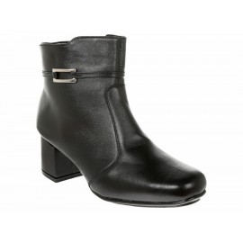 Botín liso Suave Pies piel