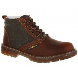 Bota Goodyear chocolate
