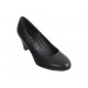 Zapatilla lisa Flexi negro