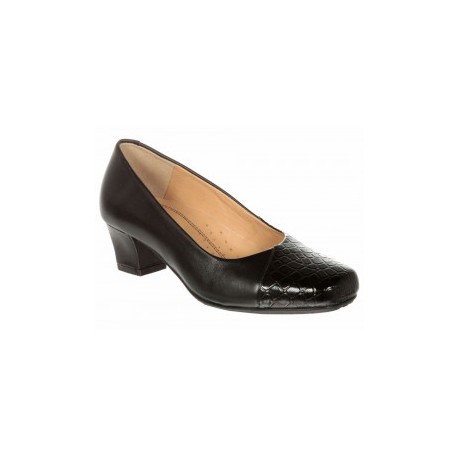 Zapatilla lisa Joyce de piel
