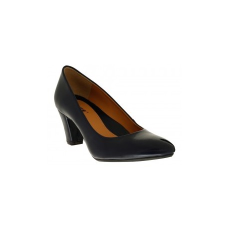 Zapatilla lisa Joyce azul marino