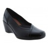 Zapato cerrado Suave Pies negro