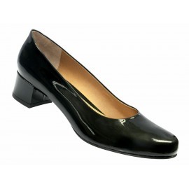 Zapatilla lisa Jean Pierre negro