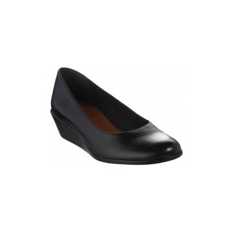 Zapato liso Suave Pies piel negro