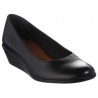 Zapato liso Suave Pies piel negro