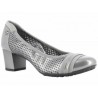 Zapatilla corte láser Anne Klein pewter