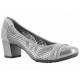 Zapatilla corte láser Anne Klein pewter