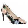 Zapatilla floral Cole Haan negro