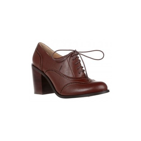 Zapato cerrado Westies café