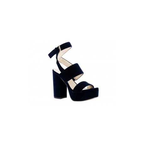 Sandalia lisa Nine West azul marino