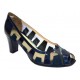 Zapatilla stiletto Jean Pierre azul