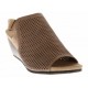 Zapato abierto Anne Klein bronce