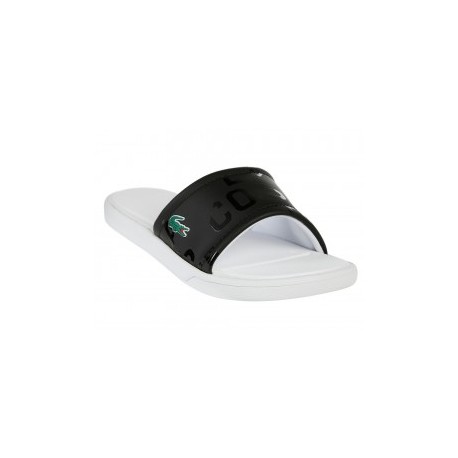 Sandalia lisa Lacoste negro