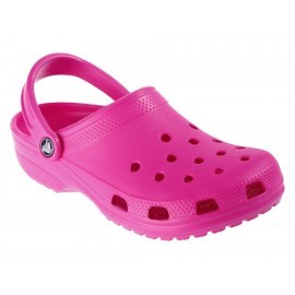 Sandalia lisa Crocs magenta