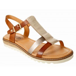 Sandalia lisa Pikolinos de piel