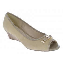 Zapato abierto Flexi beige