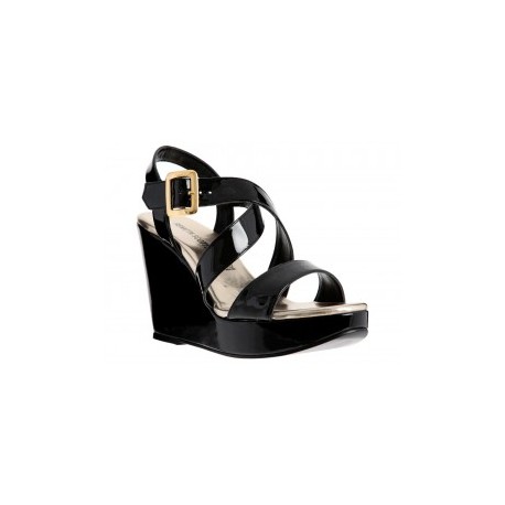 Sandalia lisa Renatta Scottos negro