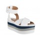Sandalia lisa Steve Madden blanco