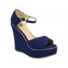 Sandalia lisa LOB azul marino