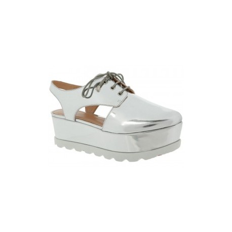 Zapato bostoniano Arezzo plata