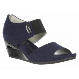 Zapato abierto Anne Klein azul marino