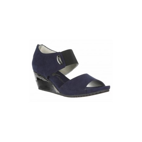 Zapato abierto Anne Klein azul marino