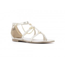 Sandalia lisa G By Guess plata