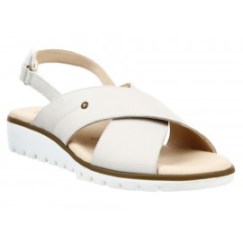 Sandalia lisa Flexi de piel