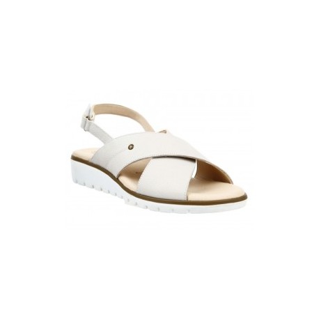 Sandalia lisa Flexi de piel