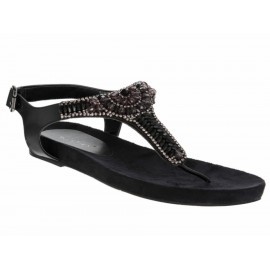 Sandalia lisa Westies negro