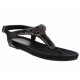 Sandalia lisa Westies negro