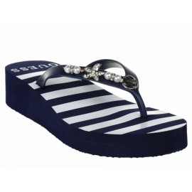 Sandalia lisa Guess azul