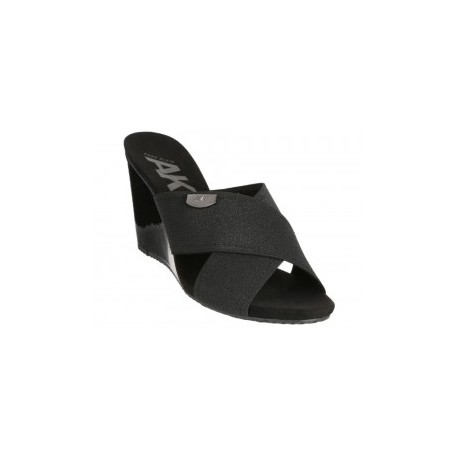 Sandalia lisa Anne Klein negro