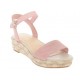 Sandalia lisa Nine West rosa