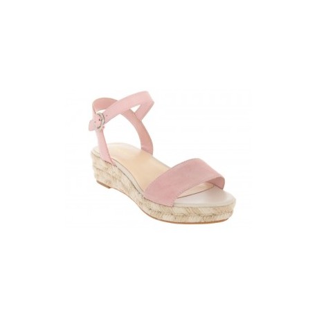 Sandalia lisa Nine West rosa