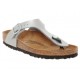 Sandalia lisa Birkenstock plata