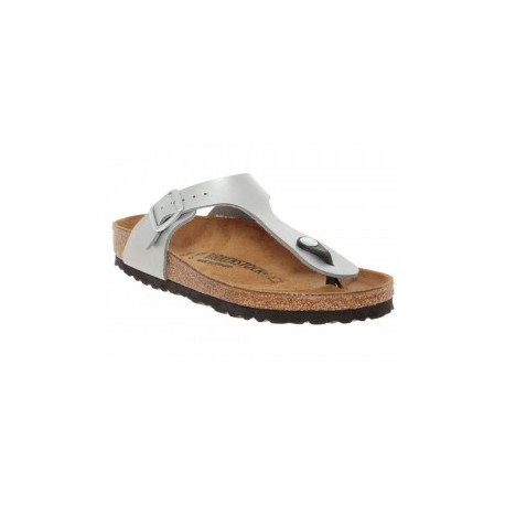 Sandalia lisa Birkenstock plata