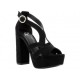 Sandalia lisa G By Guess negro