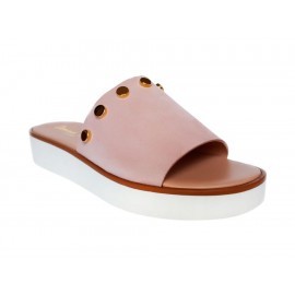 Sandalia lisa Donna Trend rosa