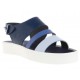 Sandalia lisa Lacoste azul marino